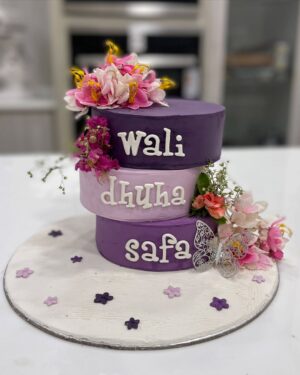 3 in 1 Floral Cake