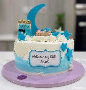 Welcome Baby Cake