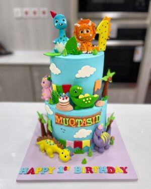 6 Mini Characters Cake