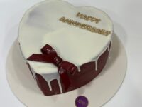 Anniversary Heart Cake