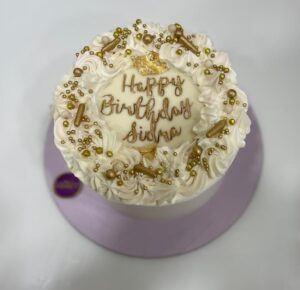 Gold Mini Cake - Image 2