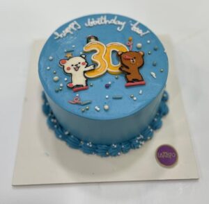 Blue Mini Cake