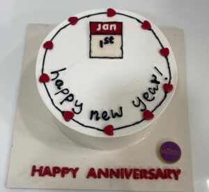 New Year Mini Cake