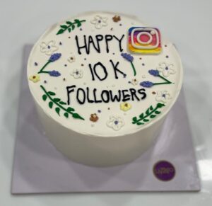 10k Followers Cake