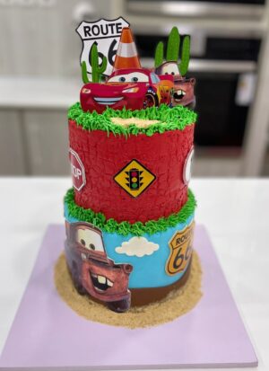 McQueen Car Cake