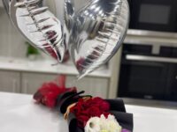 Balloons + Bouquet