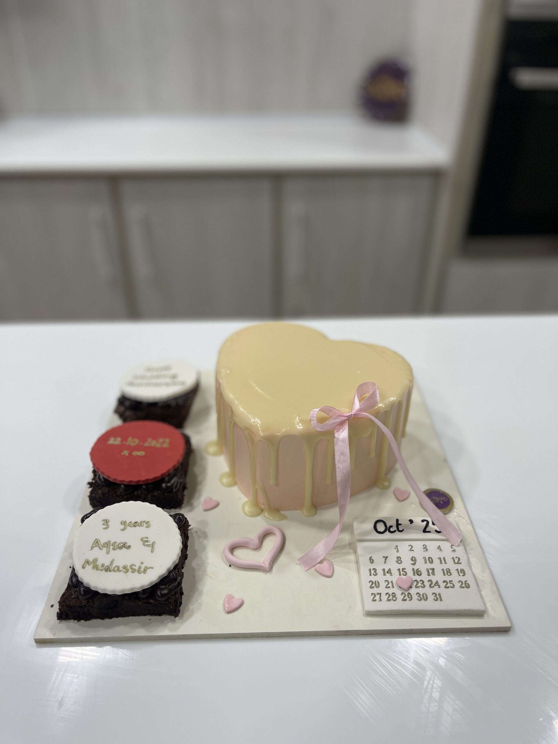Anniversary Cake Platter