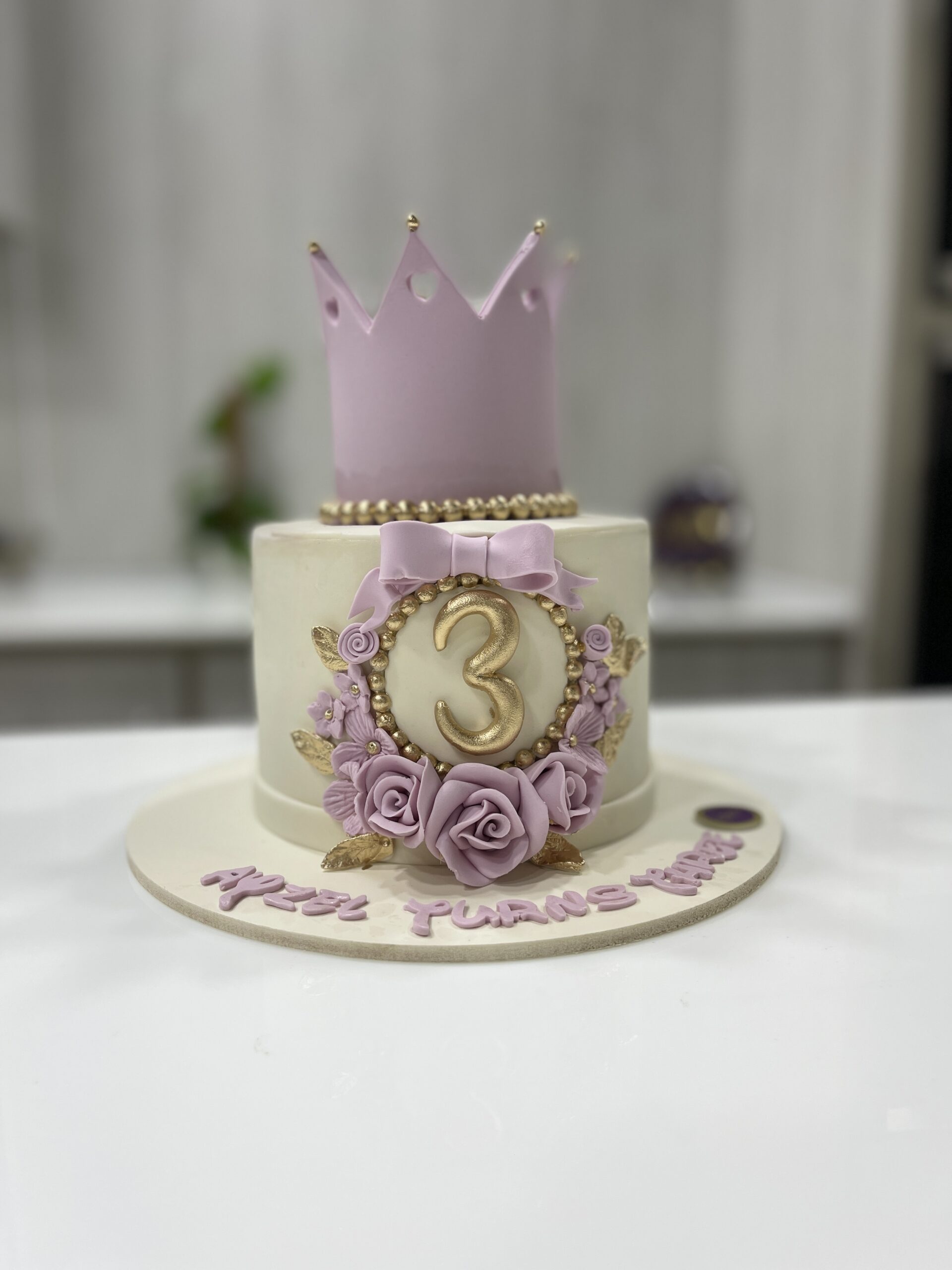 Princess Crown Cake
