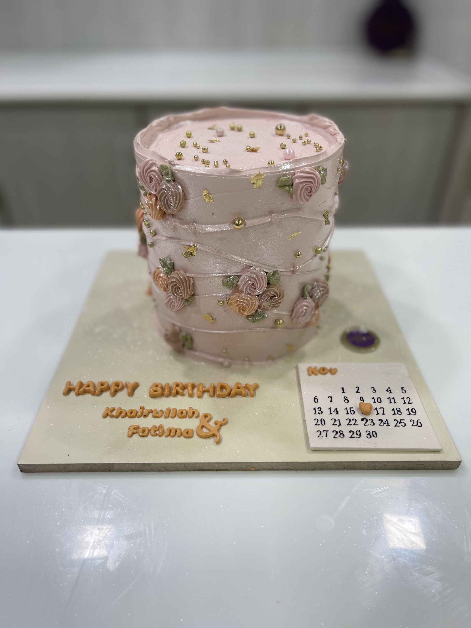 Birthday Cake Platter