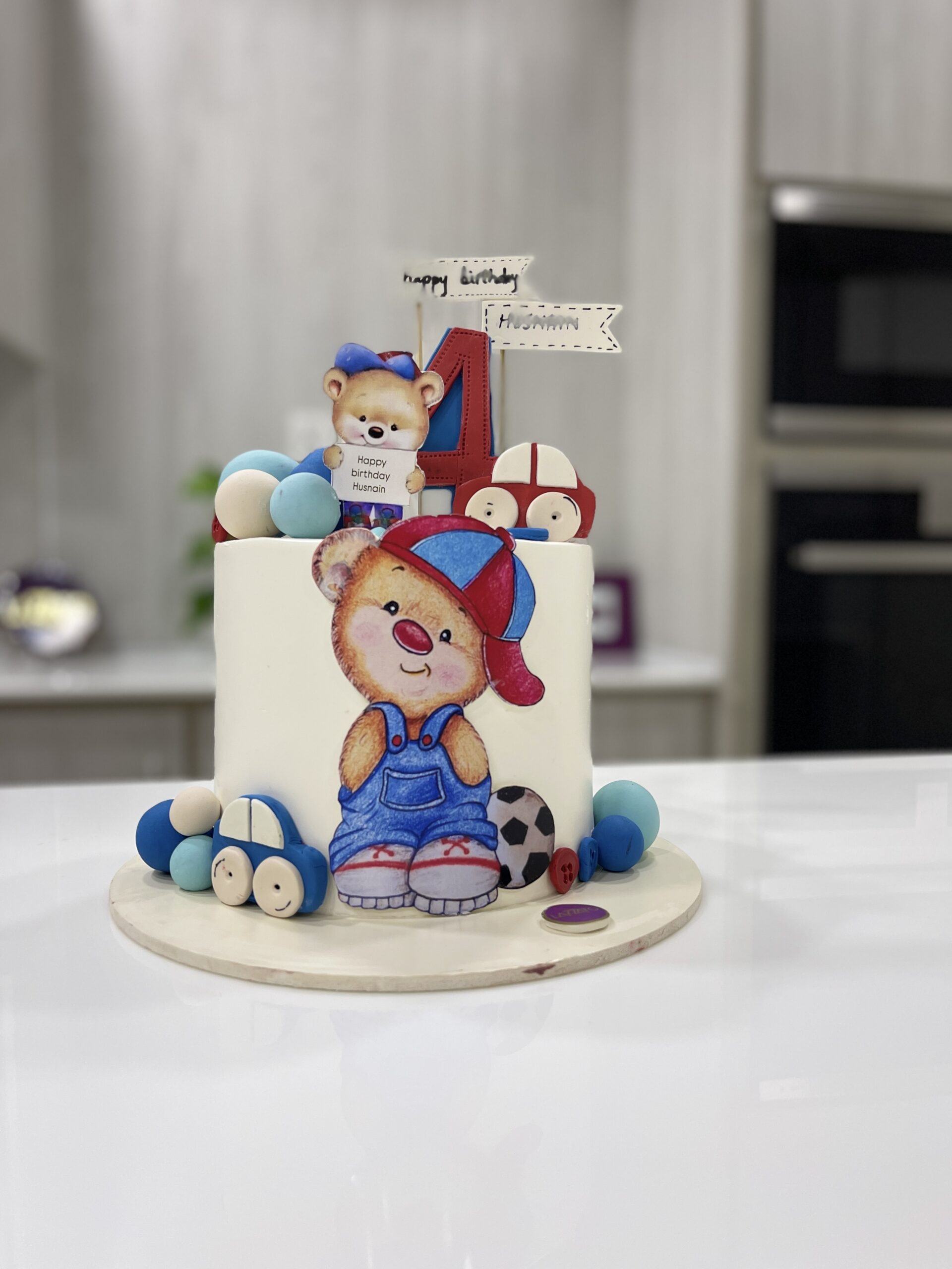 Bear Birthday Cake