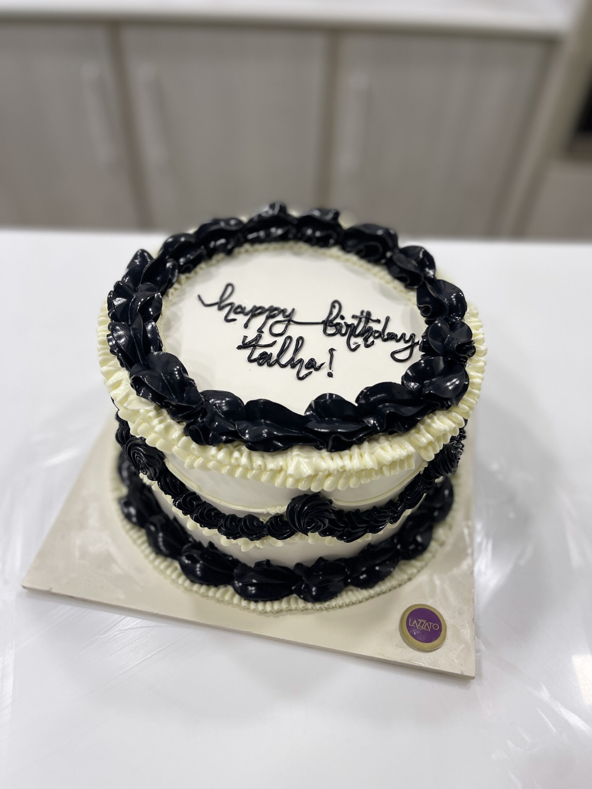 Black vintage Cake