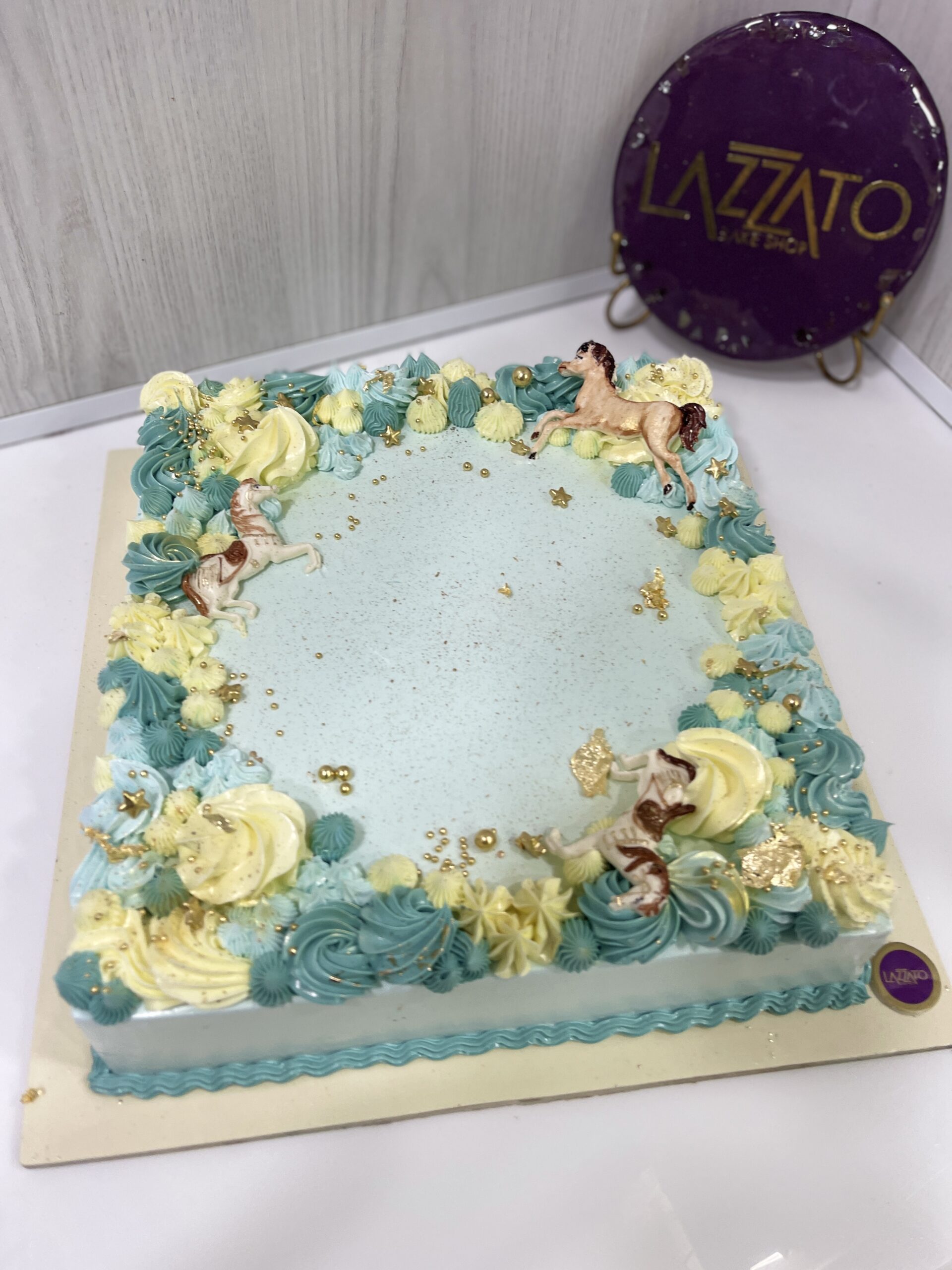 Carousel Theme Sheet Cake