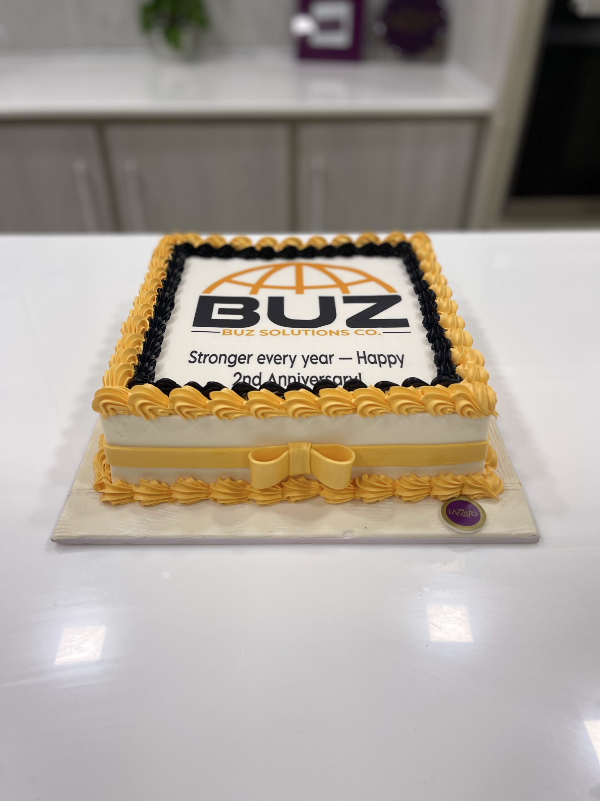 Corporate Cake For Brand Birthday