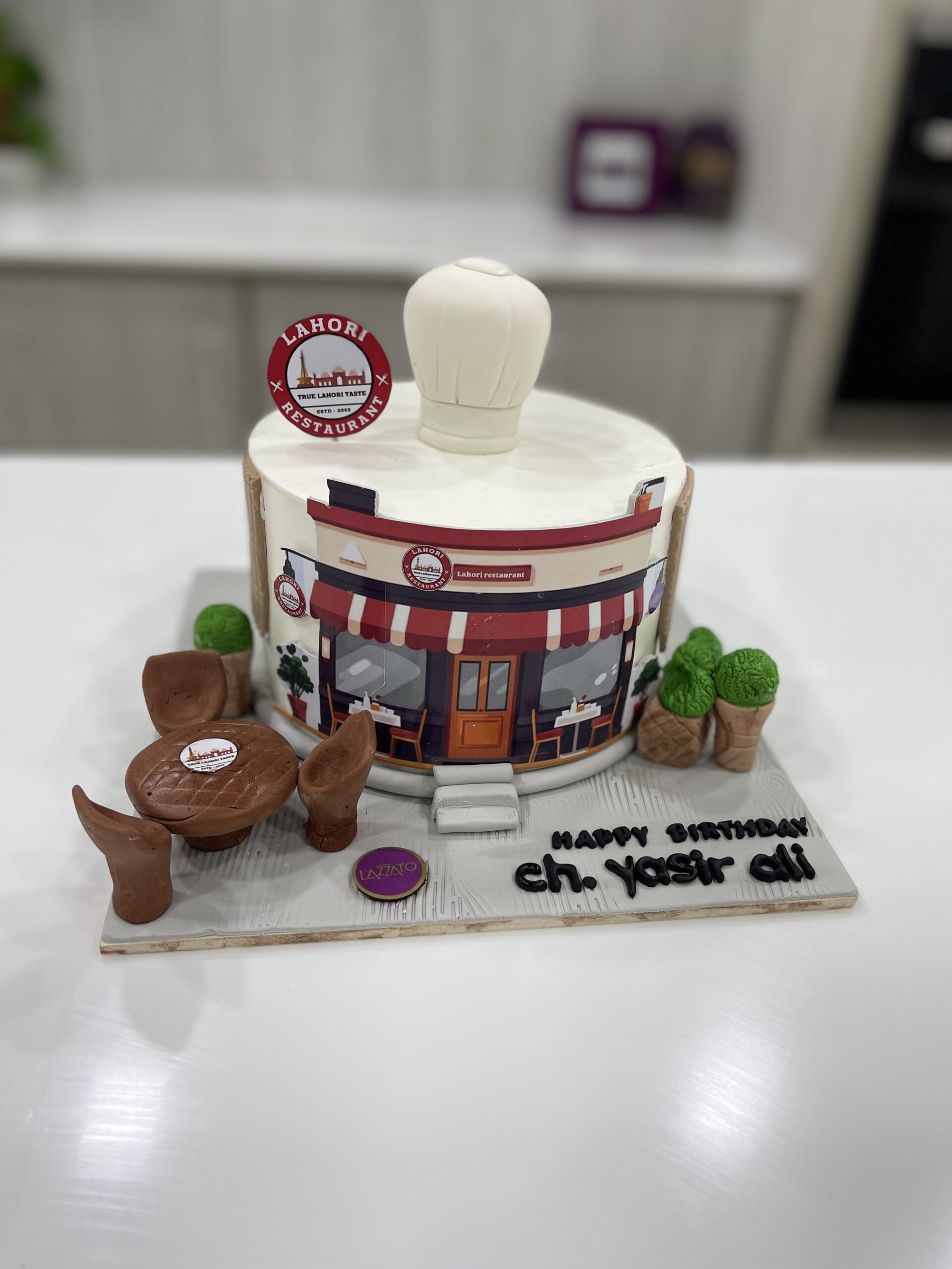 Corporate cake For Restaurant
