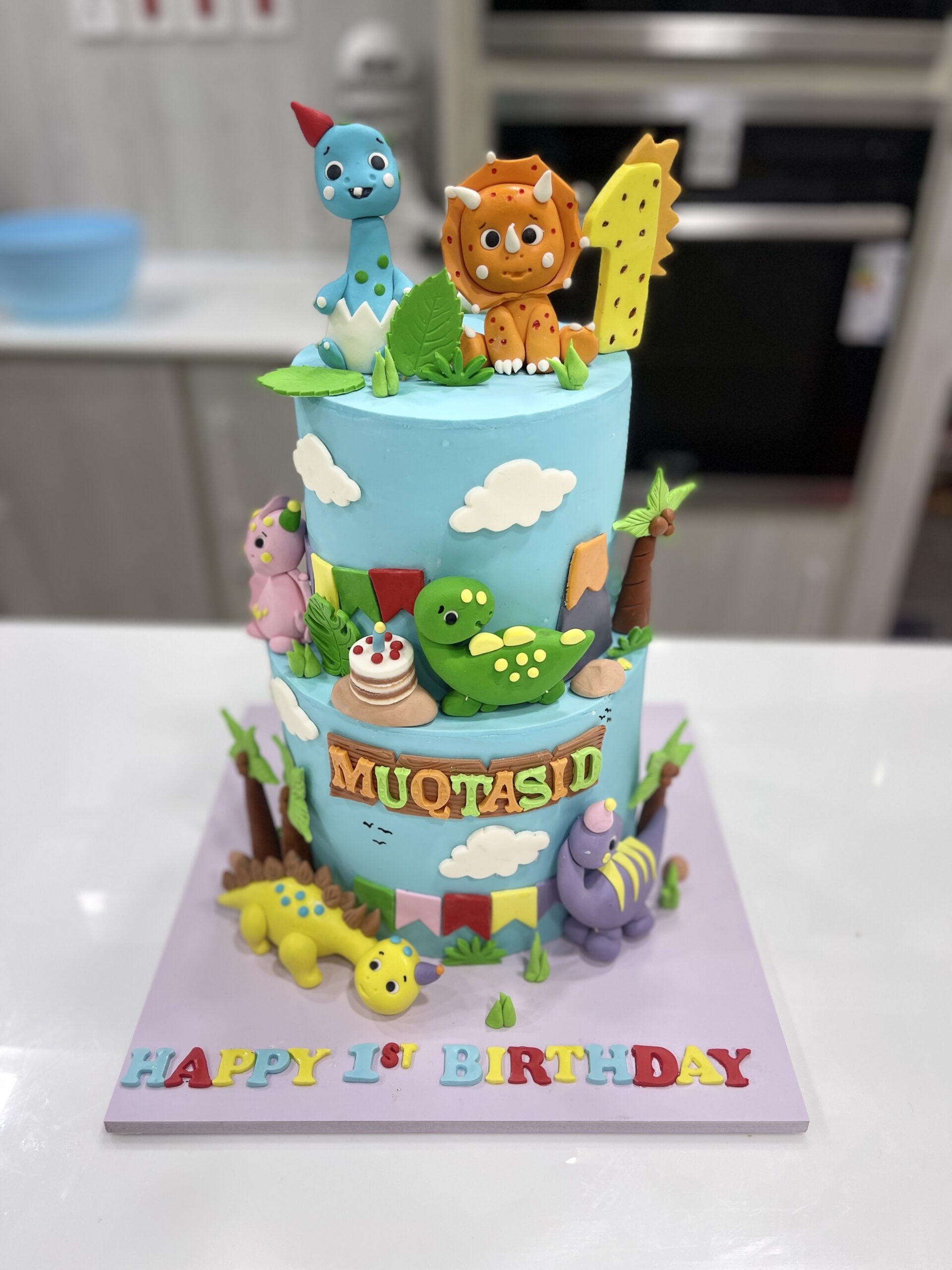 Dino Themed Cake