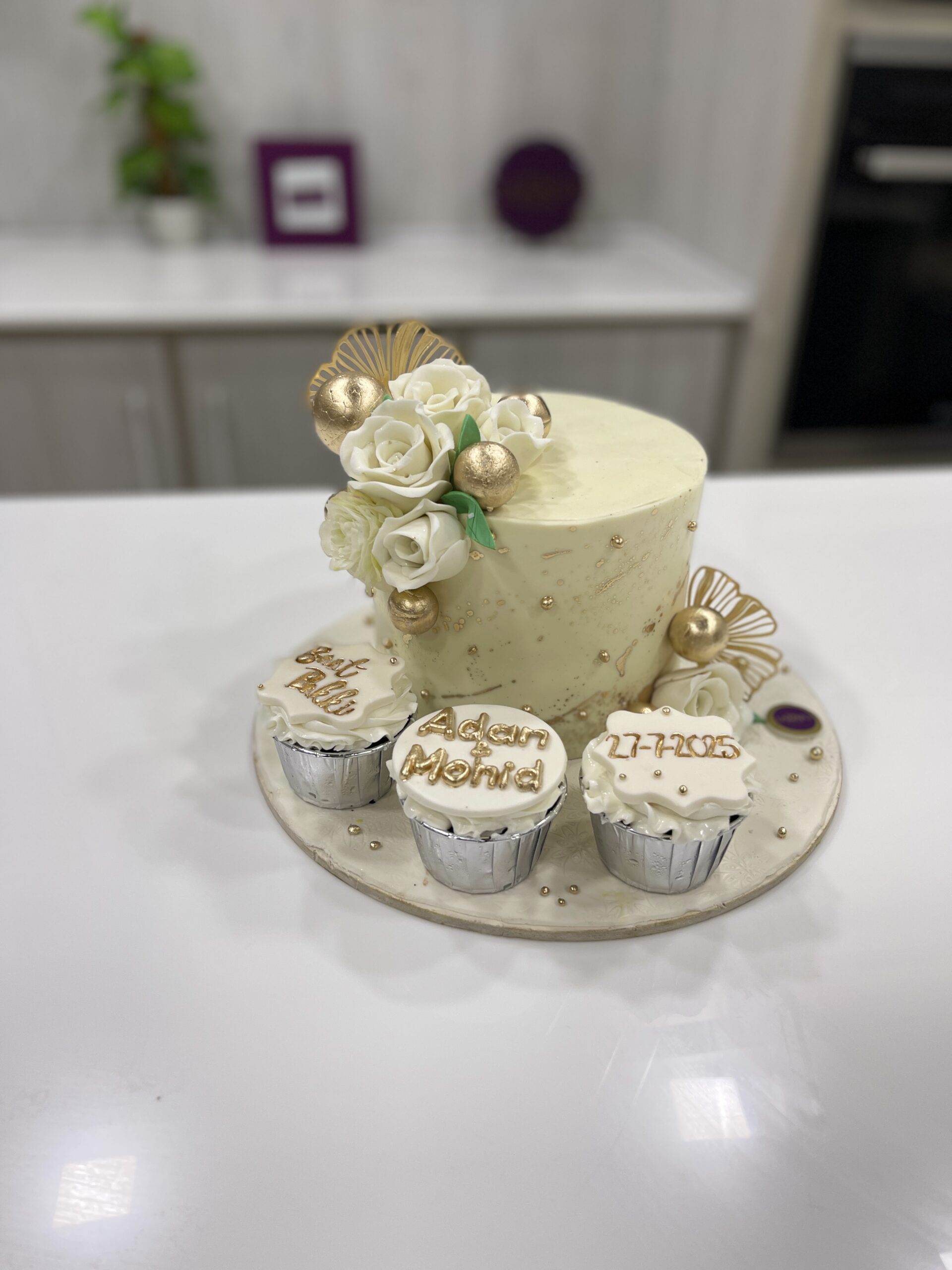 Engagement Cake Platter