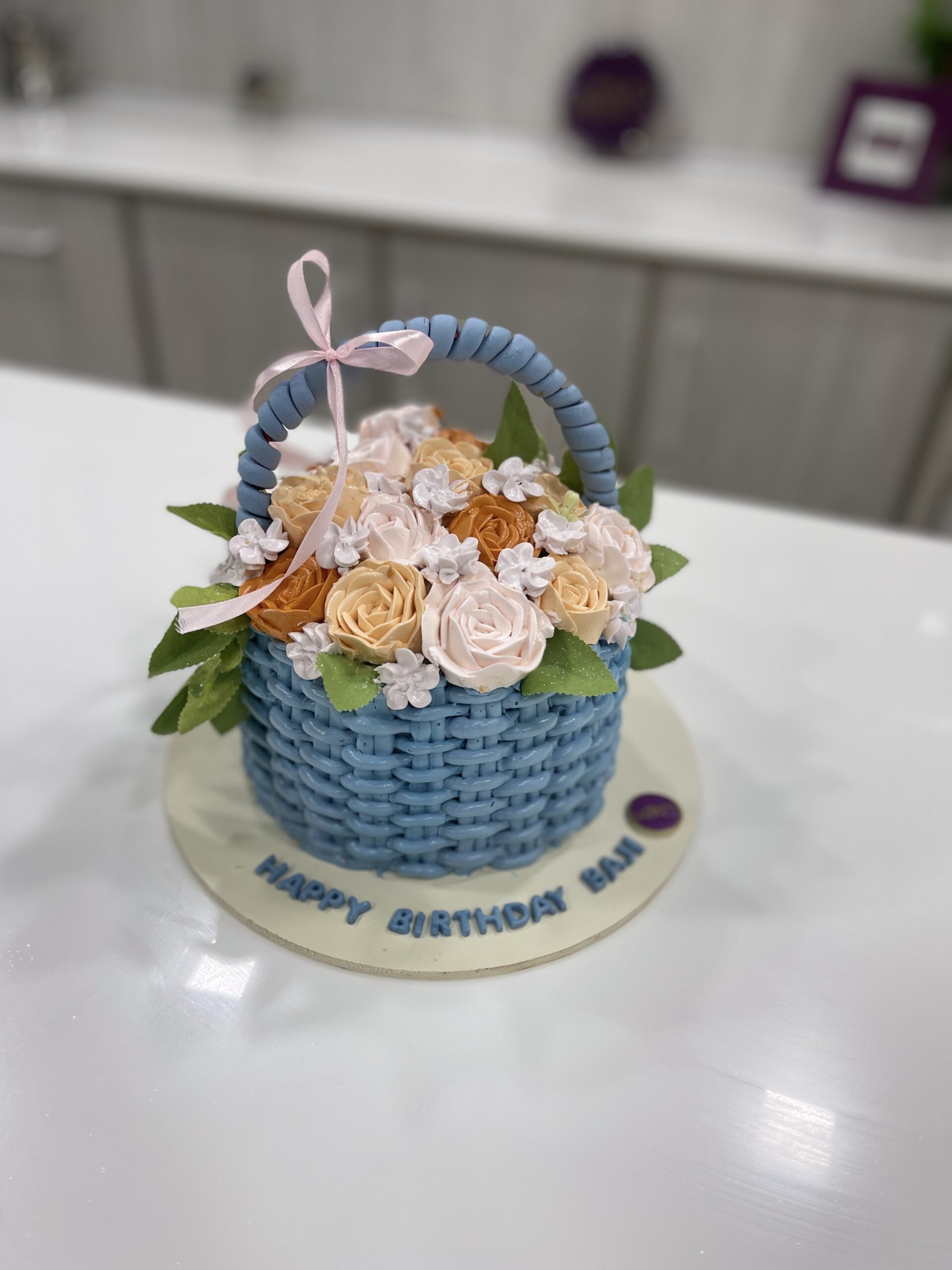 Flower Basket Cake