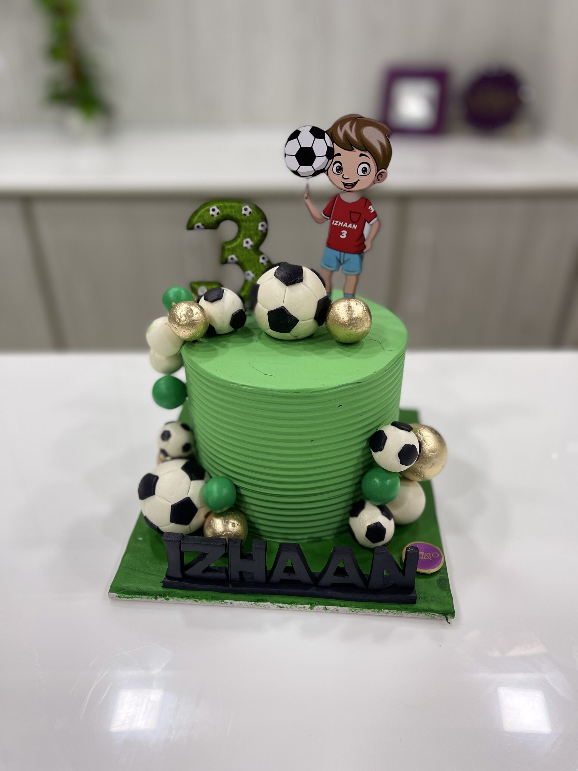 Footballer Cake