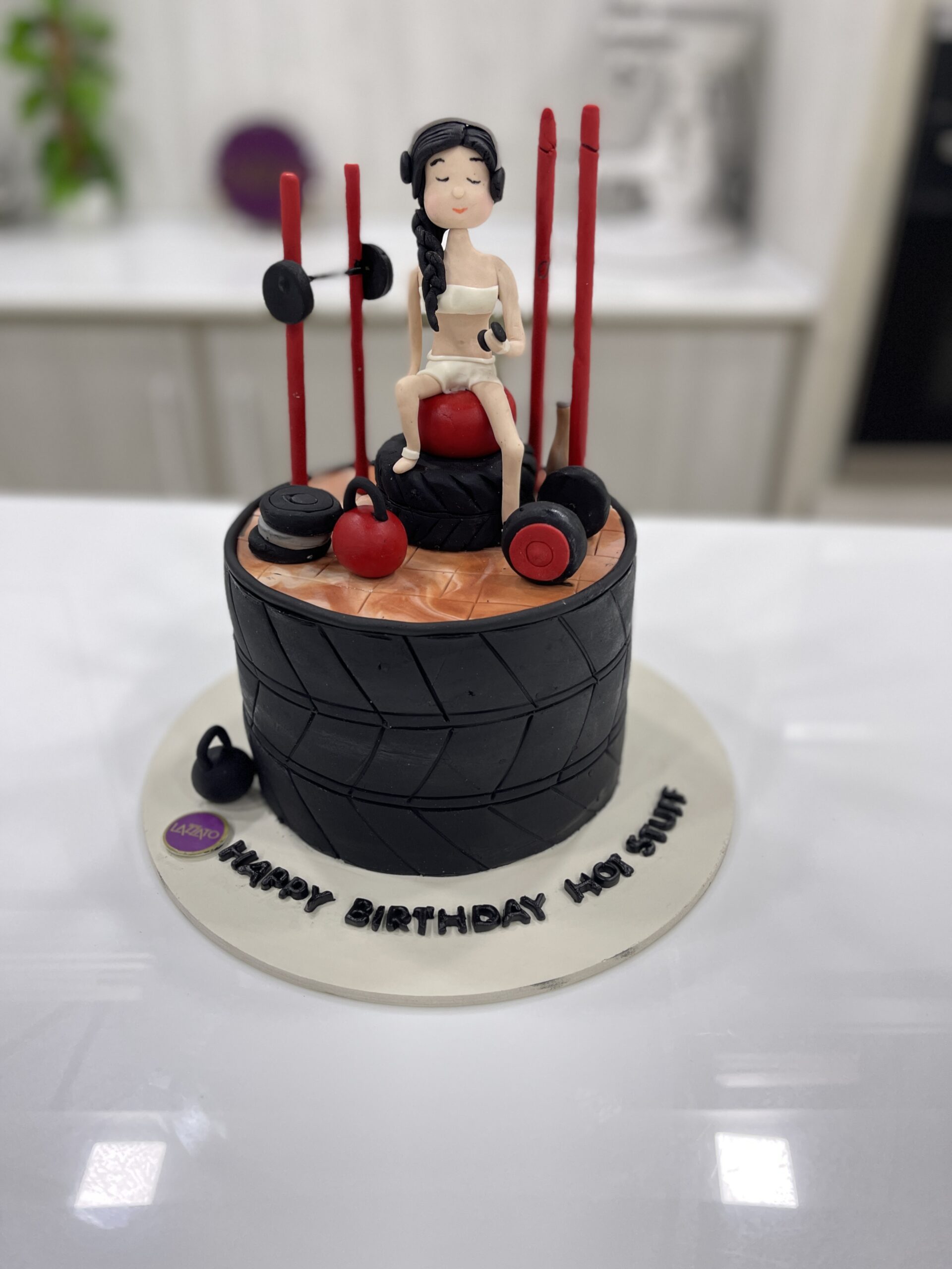 Gym Girl Cake