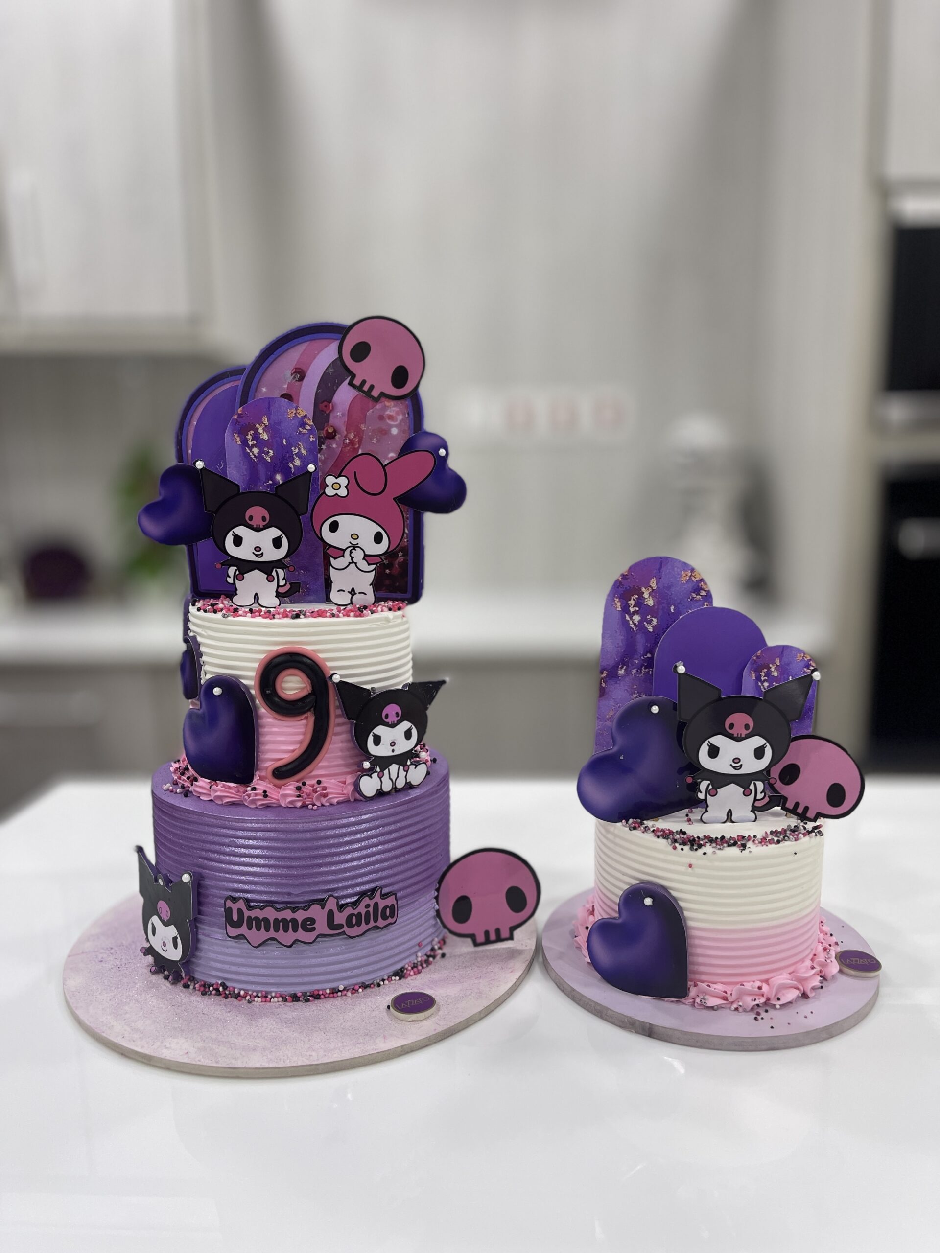 Kuromi Cakes