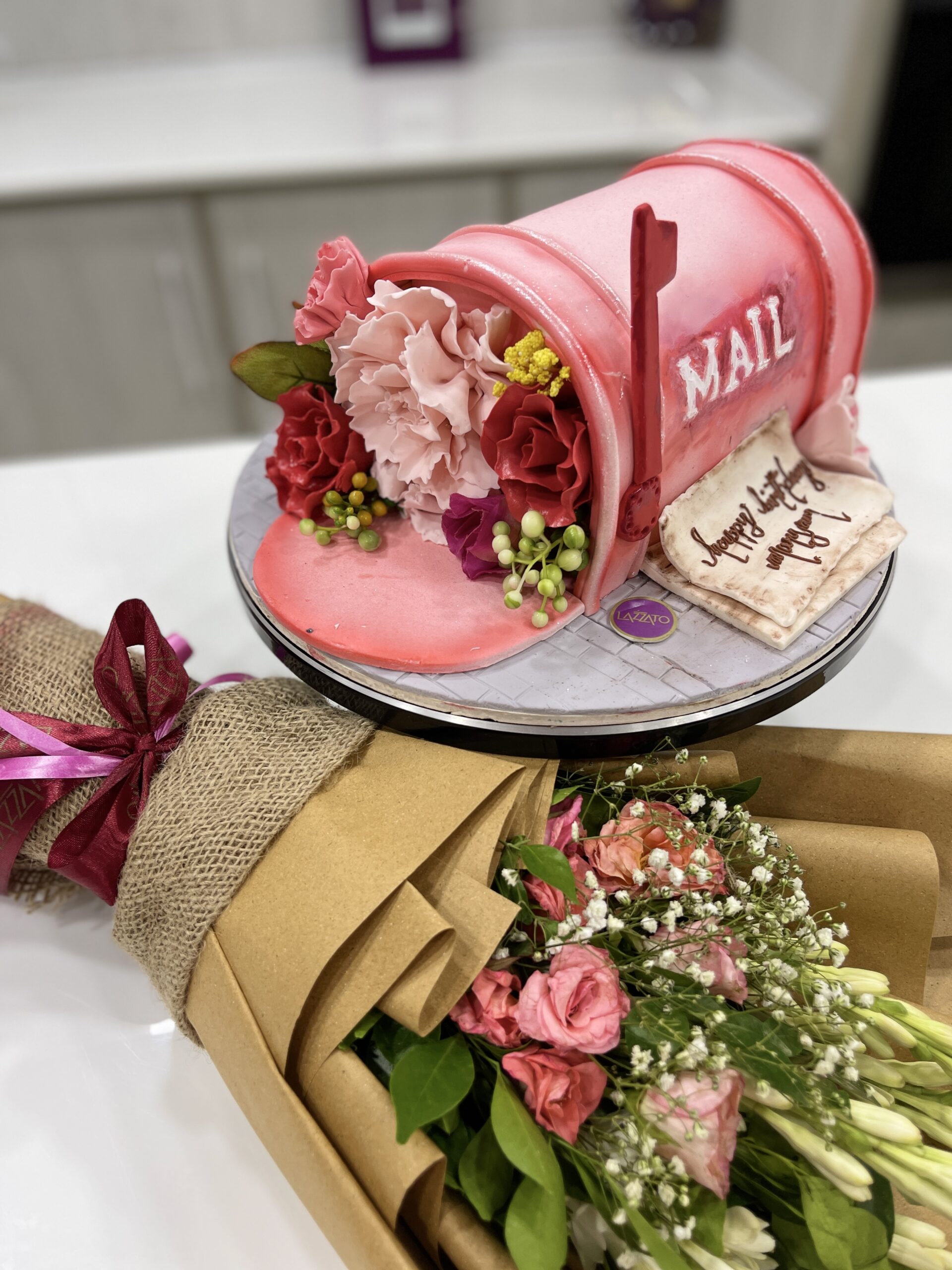Mailbox Cake
