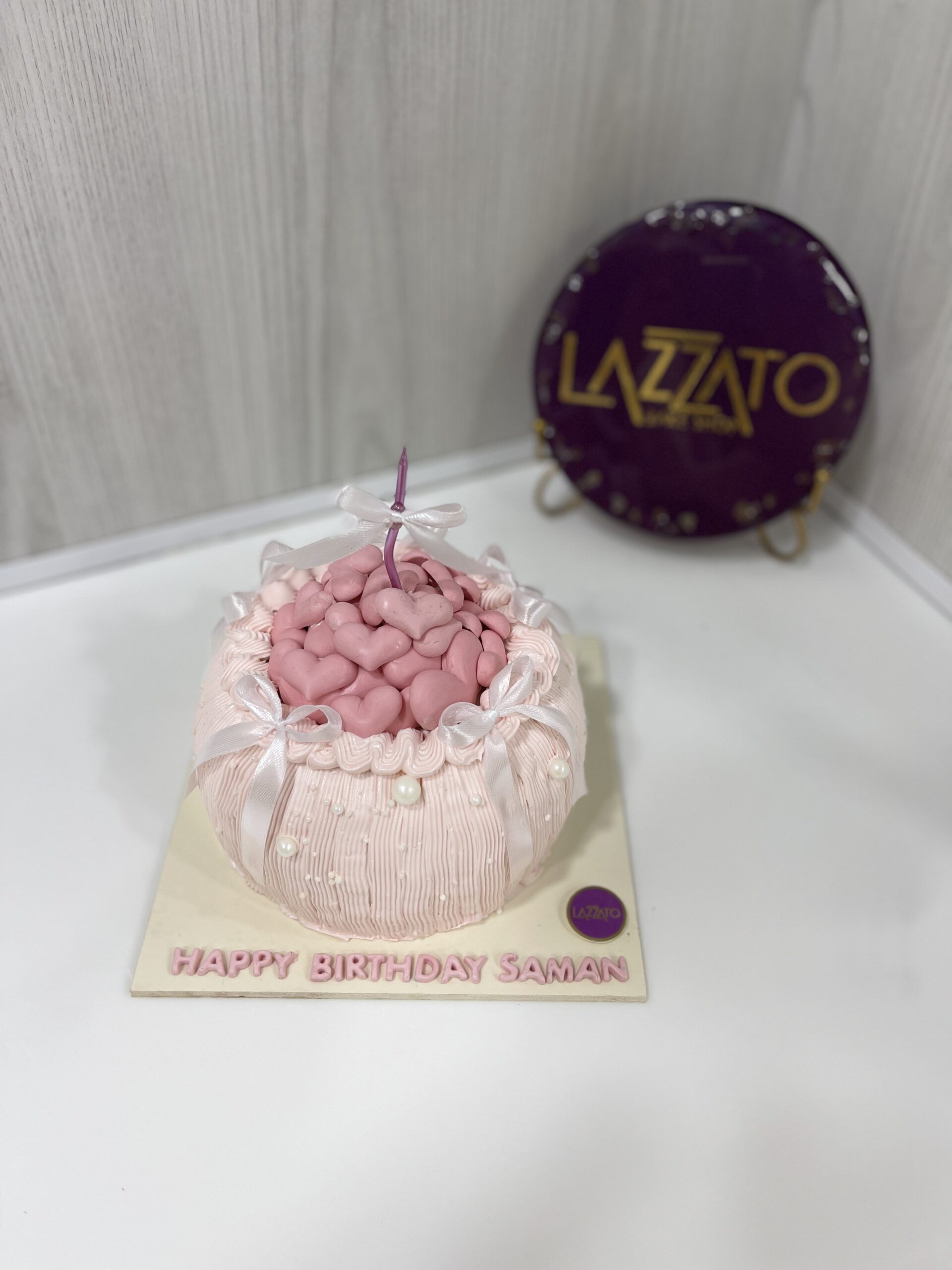 Pink Birthday Cake