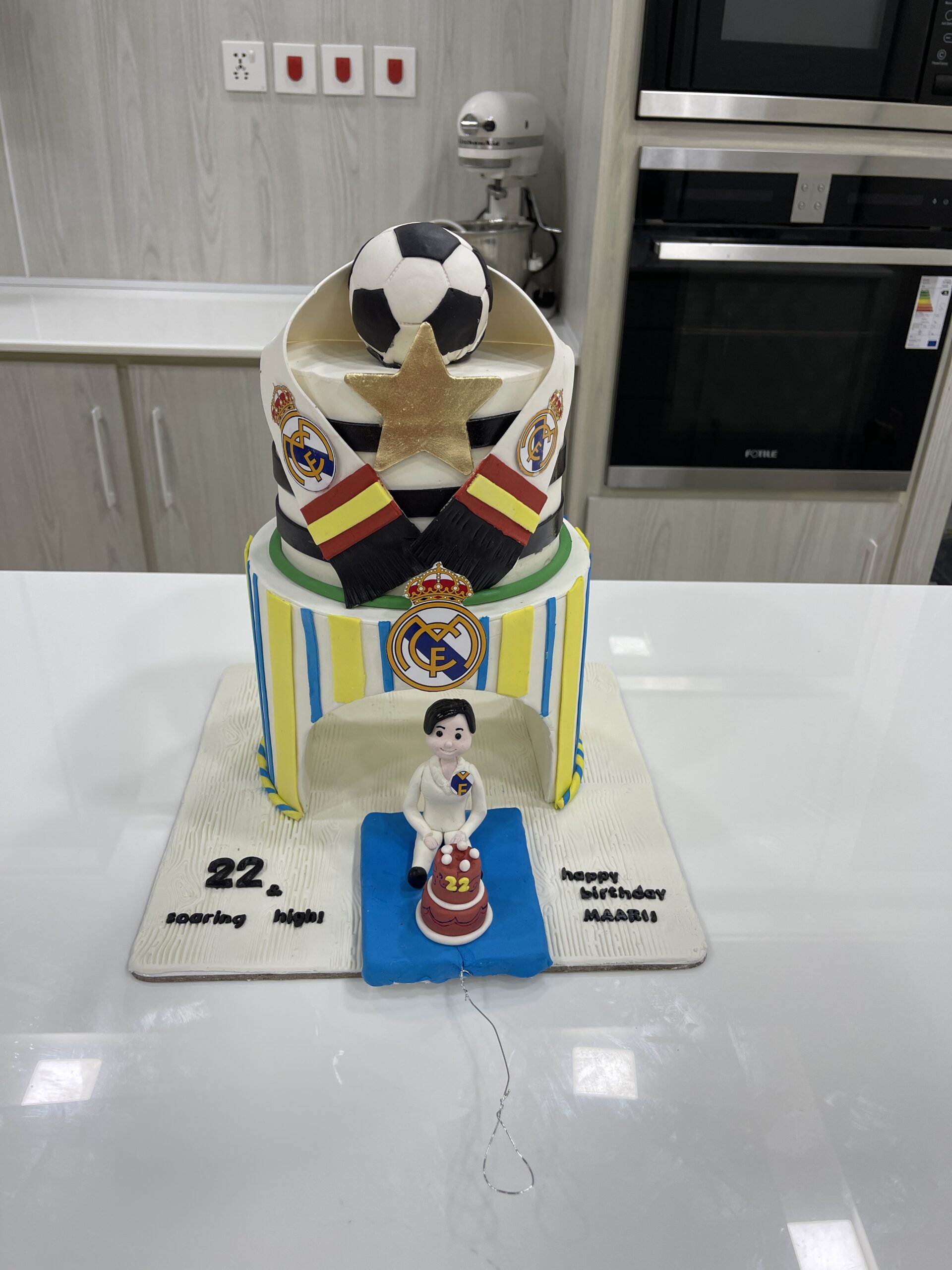 Real Madrid Cake