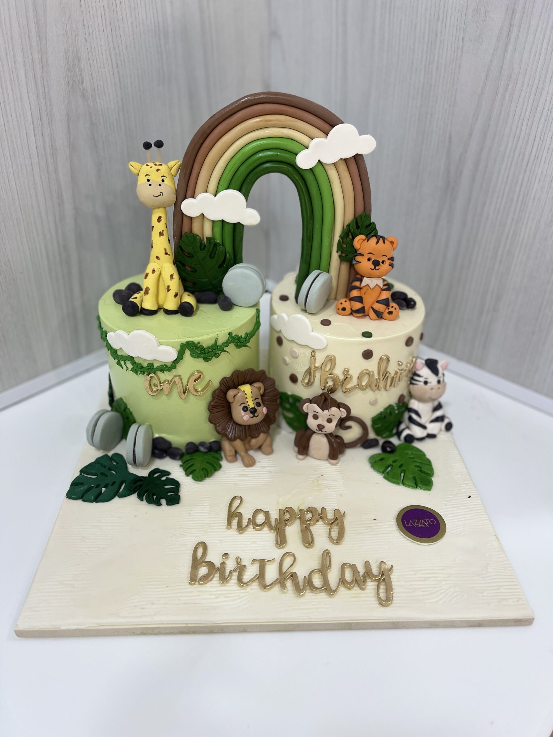 Safari Twin Cake Platter