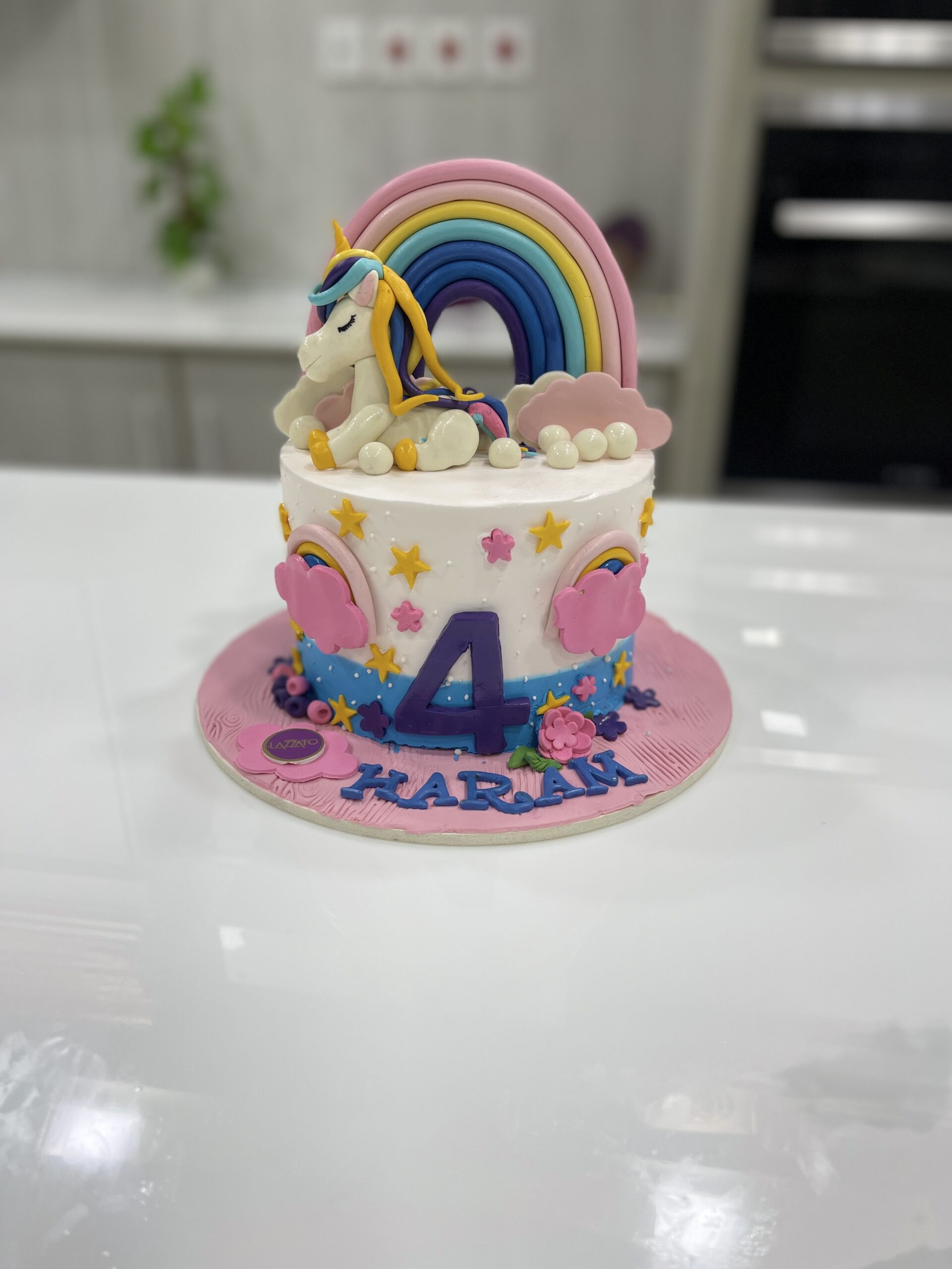 Unicorn Rainbow Cake
