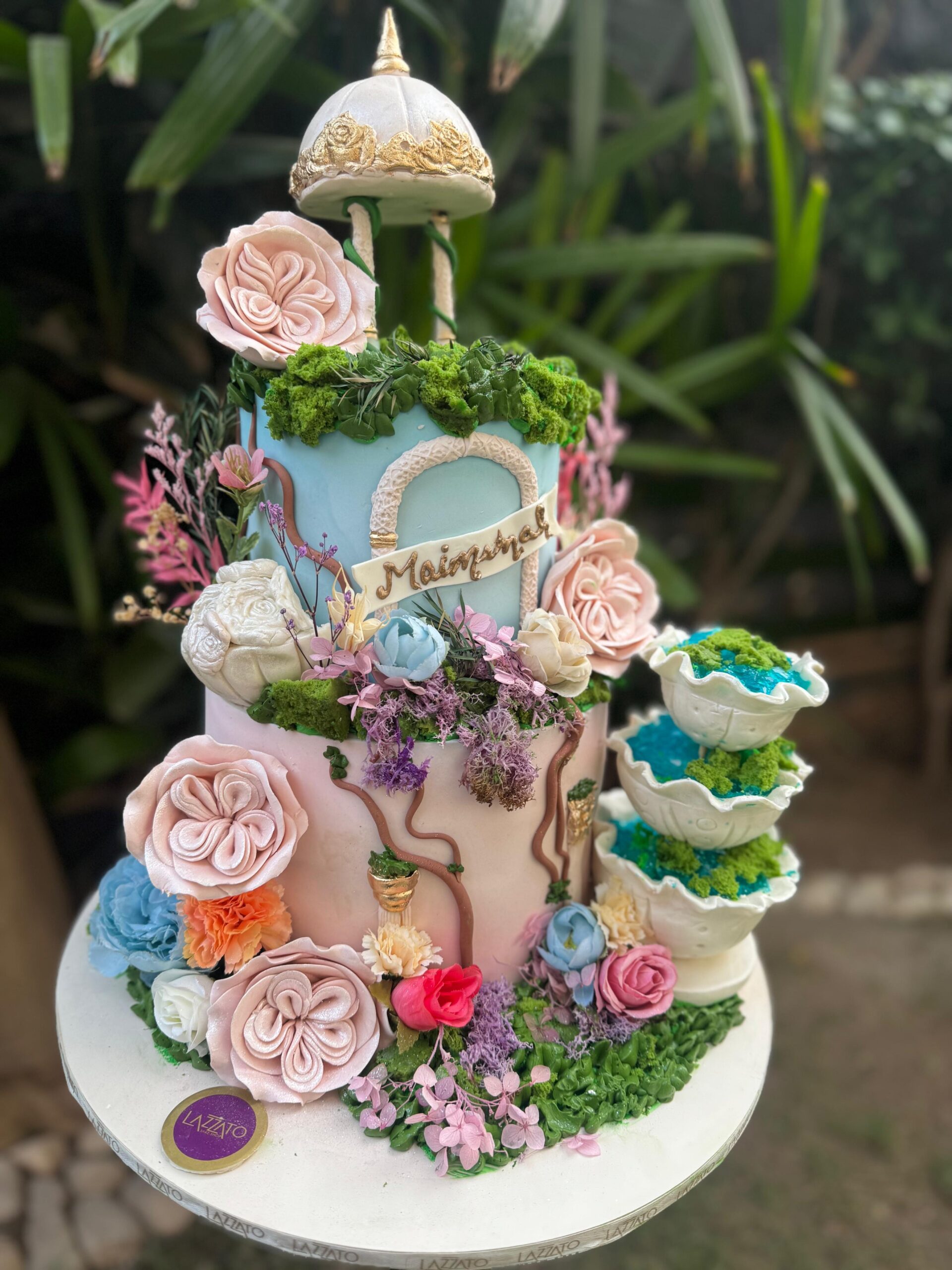 Flower Garden Birthday Cake
