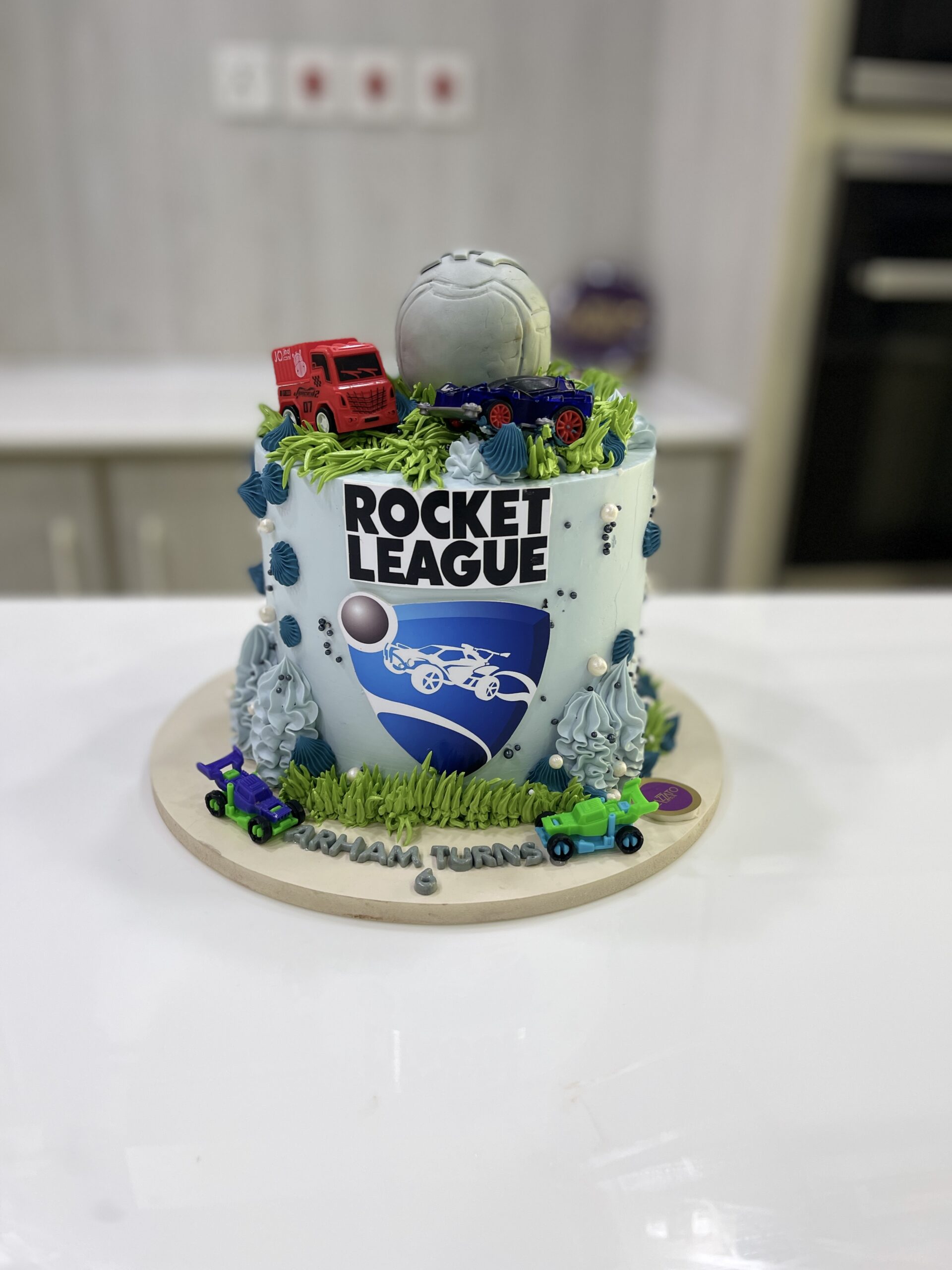 Rocket League Cake