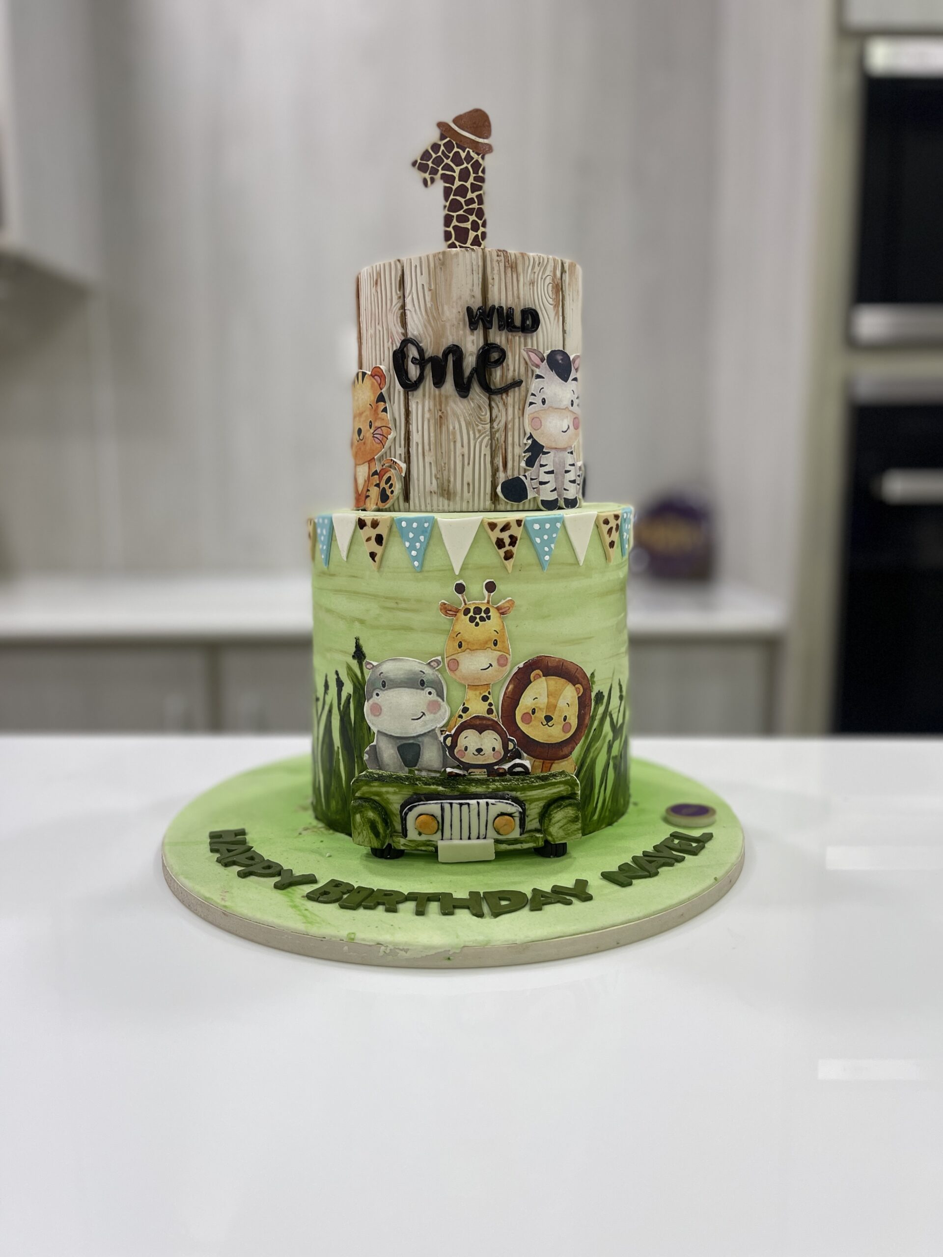 Jungle Safari Cake