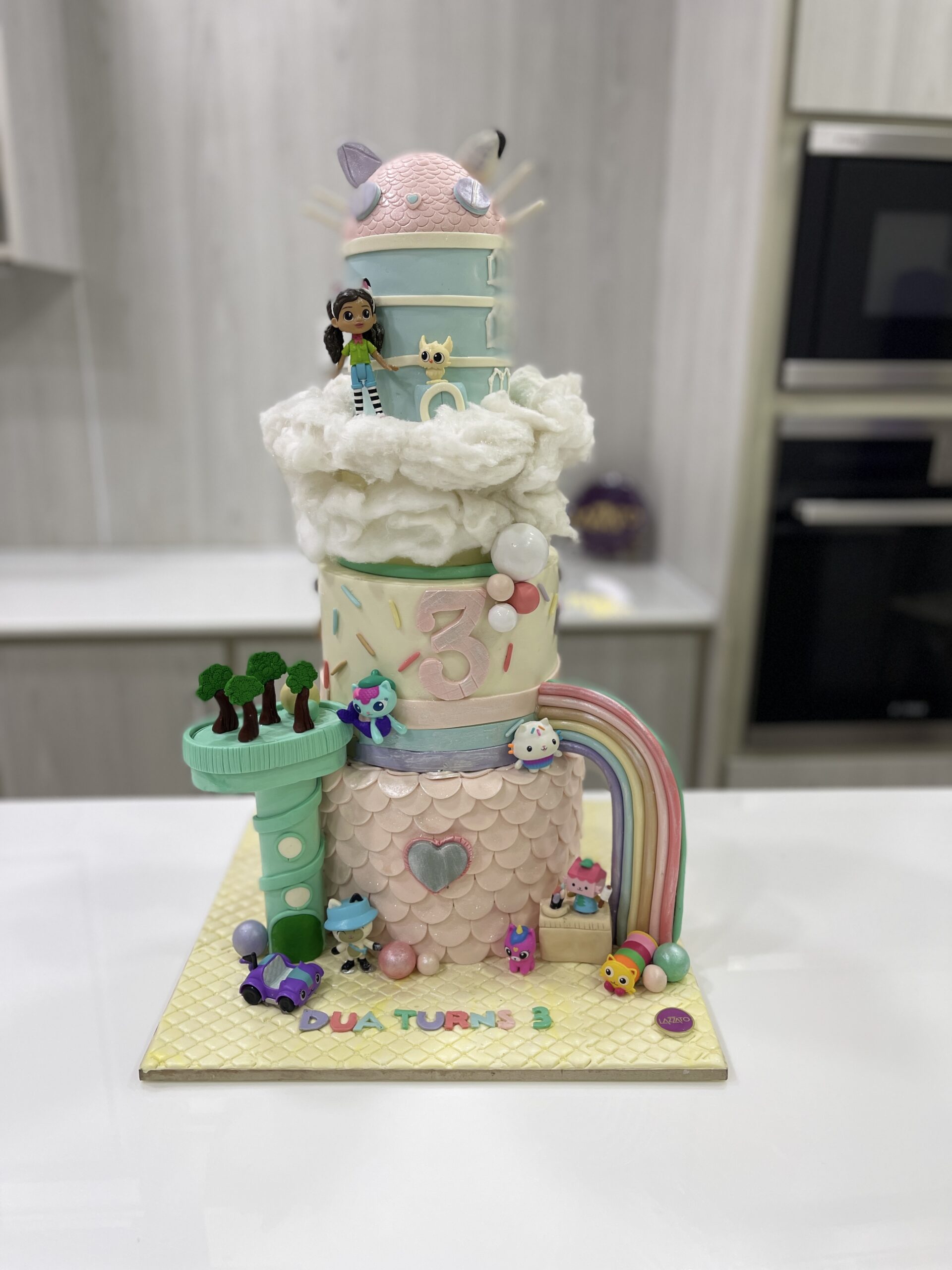 Gaby Doll House Rotating Cake